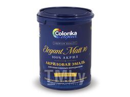 Эмаль акриловая Colorika Aqua ElegantMatt 10 База А 2,7 л матовая