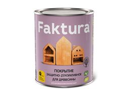 Покрытие FAKTURA защитно-декоративное для древесины бесцветное 0,7 л