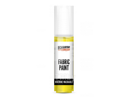 Краски для текстиля "Fabric paint" желтый, 20 мл, банка Pentart 44341