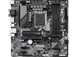 Материнская плата Gigabyte B760M DS3H, LGA1700, (VGA, HDMI, 2xDP), 4xDDR V, mATX