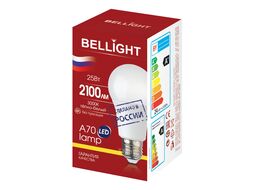 Лампа светодиодная А70 25Вт Е27 3000К LED Bellight