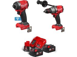 Набор инструментов Milwaukee M18ONEDD3/M18ONEID3/M18NRG-502/4 поколение (A002MLW)