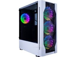 Корпус 1stPlayer DK D4 White D4-WH-4G6, без БП, ATX