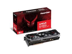 Видеокарта Radeon RX 7800 XT, 16Gb GDDR6 256bit, PowerColor Red Devil RX7800XT 16G-E/OC, RTL