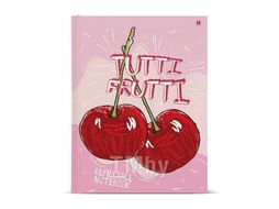 Тетрадь А5 80л на кольцах "TUTTI FRUITI", 7БЦ со сменным блоком Альт 7-80-081/23