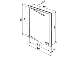 Дверца ревизионная Porta 2540 ZERNBERG 10205831