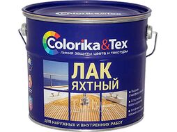 Лак яхтный полуматовый Colorika Tex 2,7л/2,5 кг