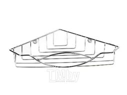 Полка для ванной подвесная угловая, металл ILLU MUKM230518-7