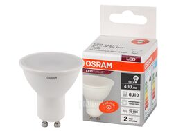 Лампа светодиодная GU10 5Вт 4000К LED VALUE OSRAM 4058075581364