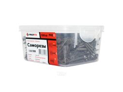 Саморез по г/к усиленный 3,8х 51 кр.рез. (300шт) окс. PROFFIX