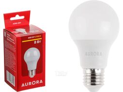 Лампа светодиодная A60 СТАНДАРТ 8Вт 230В E27 2700K AURORA A200-001