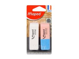 Набор ластиков Maped Dessin+Duo Gom / 010716 (белый)