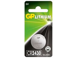 Эл. питания литиевый CR2430 BP (дисковый) Lithium GP