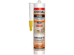 Клей монтажный SOUDAL Montage Fix белый 280г