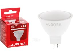 Лампа светодиодная MR16 7Вт 230В GU5.3 4500K AURORA A200-026