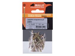 Саморез отделочный потай 4,2x45 (50шт), Bullit-подвес