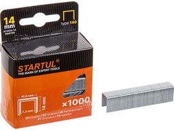 Скобы 14мм тип 140 (1000шт) STARTUL MASTER ST4554-14 ST4554-14