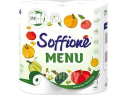 Полотенца бумажные Soffione Menu 2сл 2рул