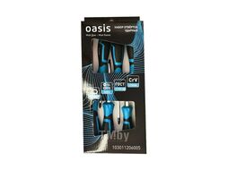 Набор отверток ударных Oasis CR-V (SL 5,6,8/PH 1,2,3)