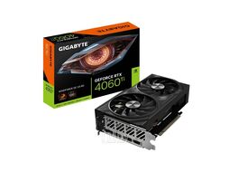 Видеокарта GeForce RTX 4060 Ti, 8Gb GDDR6 128bit, Gigabyte RTX4060Ti WINDFORCE OC V2 8G GV-N406TWF2OCV2-8GD, RTL