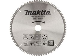 Диск пильный 260x2,6х30 мм Z100 Standard (алюминий) MAKITA D-65654