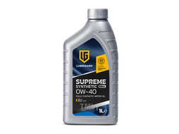 Моторное масло для бензиновых и дизельных двигателей. (1 л) SUPREME SYNTHETIC PRO 0W-40