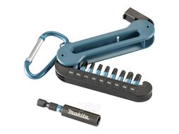 Набор бит Impact Black (10 шт) с карабином MAKITA E-15811