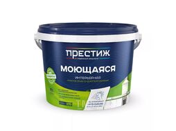 Краска моющаяся 4,5кг ВД-АК интерьерная Престиж 01-152-002-045