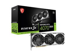 Видеокарта GeForce RTX 4070 Super, 12Gb GDDR6X 192bit, MSI RTX 4070 Super 12G VENTUS 3X OC, RTL (602-V513-166S)