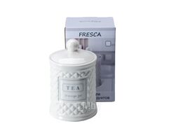 Банка для сыпучих продуктов керамическая "tea" 650 мл/10*16 см Fresca HC1910104-6.5T