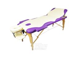 Массажный стол ATLAS SPORT 3D-70195/4 Cream-Purple