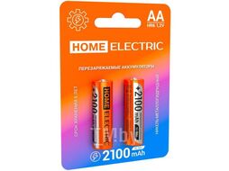 Аккумулятор HOME ELECTRIC АА HR06 2100 mAh BP2