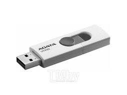 Флеш-память 64Gb AData UV220 AUV220-64G-RWHGY, USB2.0, White/Grey