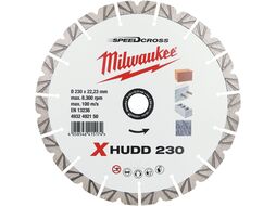 Алмазный диск Milwaukee Speedcross X-HUDD 230мм (4932492150)