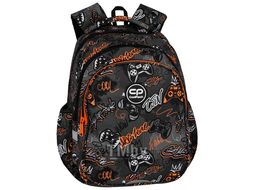 Рюкзак детский "Gamer" полиэстер, уплот. спинка, черный/оранжевый CoolPack F029827