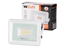 Прожектор светодиодный 10Вт 5500К IP65 белый Wolta WFL-10W/06W