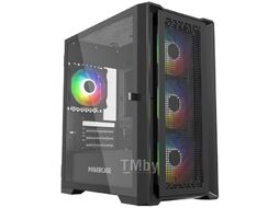 Корпус Powercase ByteFlow Micro Black CAMBFB-A4, без БП, mATX