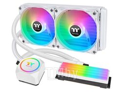 Жидкостное охлаждение Thermaltake Floe RC240 CPU Memory AIO Liquid Cooler Snow Edition CL-W330-PL12WT-A