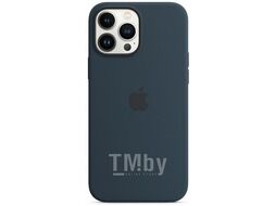 Задняя накладка CASE Coated Apple iPhone 13 Pro Max синий блистер