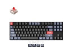 Беспроводная клавиатура KEYCHRON K8P-H1-RU (Black, Red Switch)