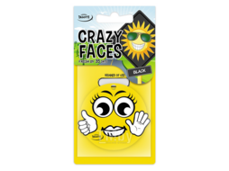 Ароматизатор Crazy Face Блэк, бумажный Tasotti TS4553