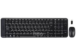 Набор (клавиатура + мышь) Logitech MK220 920-003169 Black