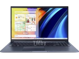 Ноутбук Asus VivoBook 15 X1502ZA-BQ2345, 15.6" IPS, Core i7 12700H/ 16Gb/ 512SSD/ Blue (90NB0VX1-M03780)