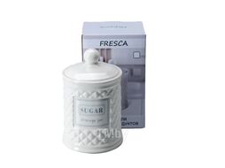 Банка для сыпучих продуктов керамическая "sugar" 650 мл/10*16 см Fresca HC1910104-6.5S