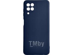 Задняя накладка CASE Matte Lux Samsung Galaxy A22 (4G) синий блистер