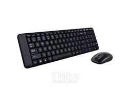 Набор Logitech Wireless Desktop MK220, USB, черный, 920-003236