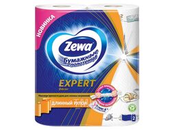 Полотенца бумажные, 3 слоя, 2 рулона Zewa Expert 51556