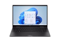 Ноутбук Envy x360 15-fh0012ci Ryzen 7 7730U 16Gb SSD1Tb AMD Radeon 15.6" OLED Touch FHD (1920x1080) Windows 11 Home black WiFi BT Cam HP A1UW9EA