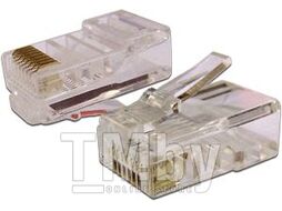 Коннектор RJ45 STP 8P8C, универсальный, cat.5e, 100 шт. Lanmaster TWT-PL45/S-8P8C