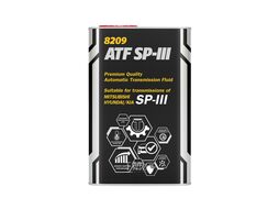 Масло трансмиссионное 8209 OEM ATF SP-III 1л METAL MANNOL MN8209-1ME